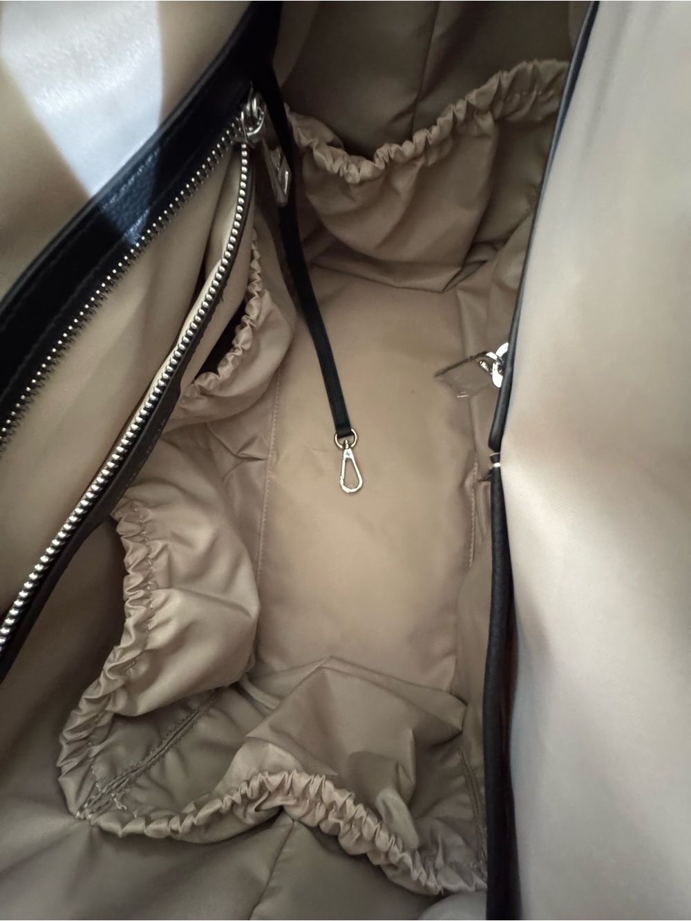 Mina Baie Emmy Midi Diaper Bag - Black/Silver - Picture 6 of 6